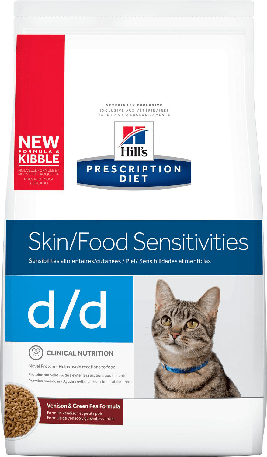 Hill's Prescription Diet D-d Venison & Green Pea Formula (Dry)